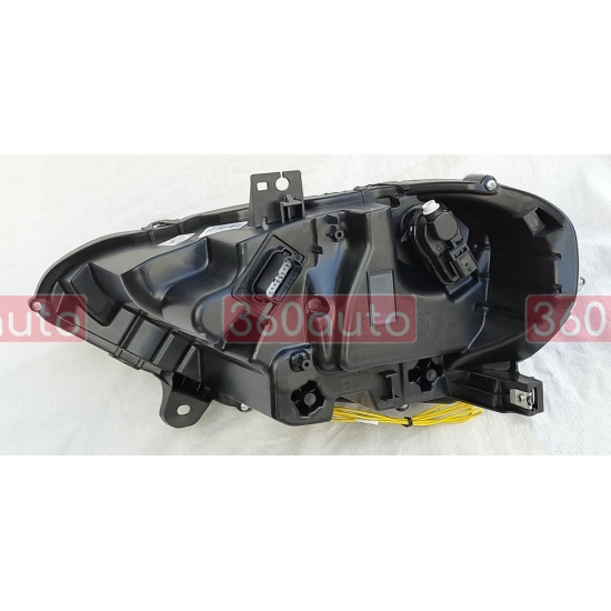 Передние фары на Ford Mustang 2017-2023 FULL LED черные