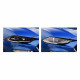 Передние фары на Ford Mustang 2017-2023 FULL LED черные