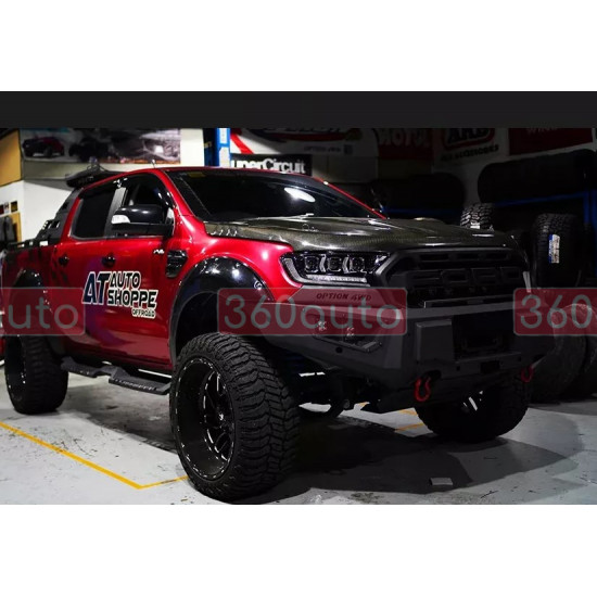 Передние фары на Ford Ranger 2016-2021 FULL LED