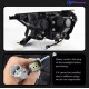 Передние фары на Ford Ranger 2016-2021 FULL LED стиль Mustang