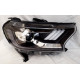 Передние фары на Ford Ranger 2016-2021 FULL LED стиль Mustang