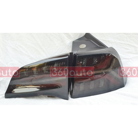 Задние фонари на Tesla Model 3 2017-2022 LED Smoke Type стиль WH