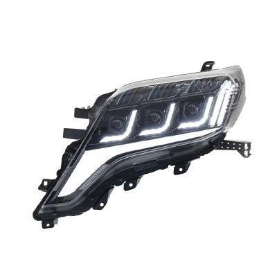 Передні фари на Toyota Land Cruiser Prado 2013-2017 FULL LED стиль Lexus тип NS