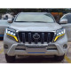 Передние фары Toyota Land Cruiser Prado 2013-2017 FULL LED стиль Lexus тип NS