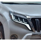 Передние фары Toyota Land Cruiser Prado 2013-2017 FULL LED стиль Lexus тип NS