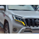 Передние фары Toyota Land Cruiser Prado 2013-2017 FULL LED стиль Lexus тип NS