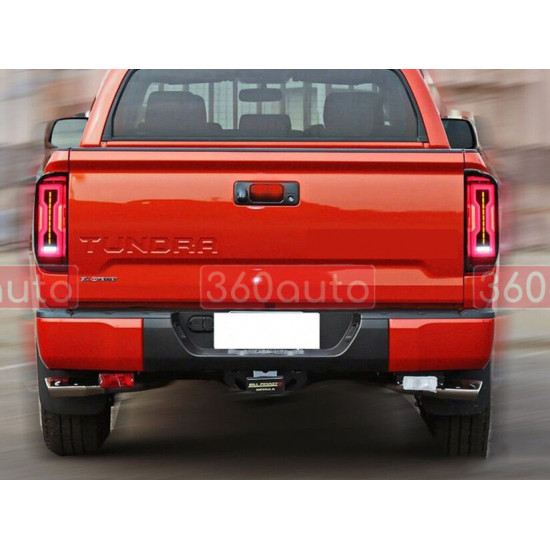 Задние фонари на Toyota Tundra 2014-LED черные