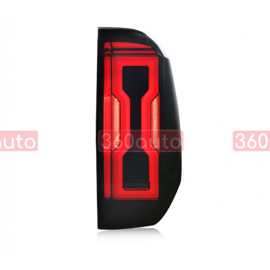 Задние фонари на Toyota Tundra 2014-LED черные