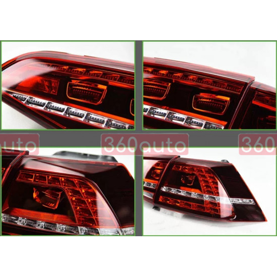 Задние фонари на Volkswagen Golf 7 2013-2017 LED