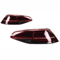 Задние фонари на Volkswagen Golf 7 2013-2017 LED стиль 7.5 красные RSU