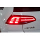 Задние фонари на Volkswagen Golf 7 2013-2017 LED стиль 7.5 красные RSU