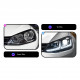 Передние фары на Volkswagen Golf 7 2013-2017 FULL LED стиль 7.5 вместо штатных галогеновых фар