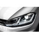 Передние фары на Volkswagen Golf 7 2013-2017 FULL LED стиль 7.5 вместо штатных галогеновых фар