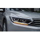 Передние фары на Volkswagen Passat B8 2014-FULL LED вместо штатных галогеновых фар