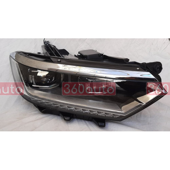 Передние фары на Volkswagen Passat B8 2014-FULL LED вместо штатных галогеновых фар