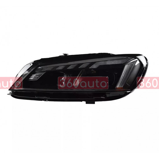 Передние фары на Volkswagen Passat B7 USA 2011-2015 FULL LED стиль A4 вместо штатных галогеновых фар