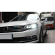 Передние фары на Volkswagen Passat B7 USA 2011-2015 FULL LED вместо штатных галогеновых фар