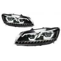 Передні фари на Volkswagen Passat B7 USA 2011-2015 FULL LED замість штатних галогенових фар