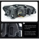 Передние фары на Volkswagen Passat B7 USA 2011-2015 Xenon стиль B8 вместо штатных галогеновых фар