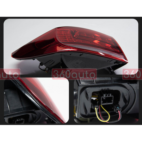 Задние фонари на Volkswagen Tiguan 2012-2015 FULL LED