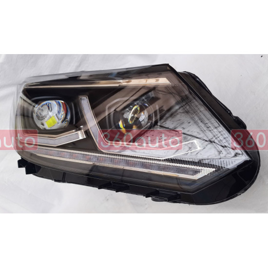 Передние фары на Volkswagen Tiguan 2012-2015 FULL LED стиль TLZ