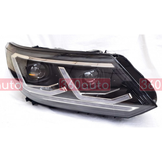 Передние фары на Volkswagen Tiguan 2012-2015 FULL LED стиль TLZ