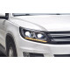 Передние фары на Volkswagen Tiguan 2012-2015 FULL LED стиль TLZ