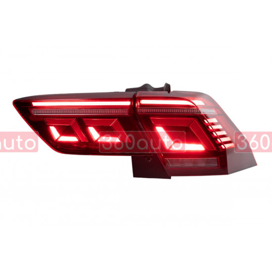 Задние фонари на Volkswagen Tiguan 2015-2020 Full LED 2020 look
