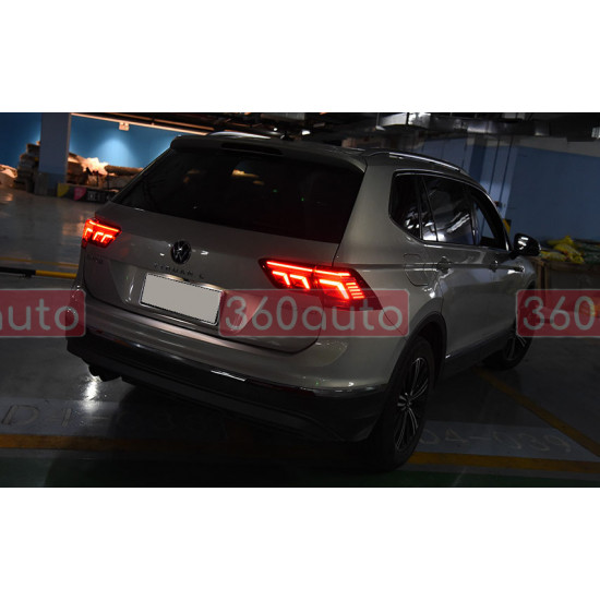 Задние фонари на Volkswagen Tiguan 2015-2020 Full LED 2020 look