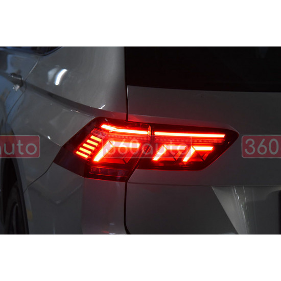 Задние фонари на Volkswagen Tiguan 2015-2020 Full LED 2020 look