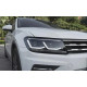 Передние фары на Volkswagen Tiguan 2015-2020 черные Full LED 2020 look