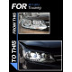 Передние фары на Volkswagen Touareg 2010-2014 Xenon взамен галогена