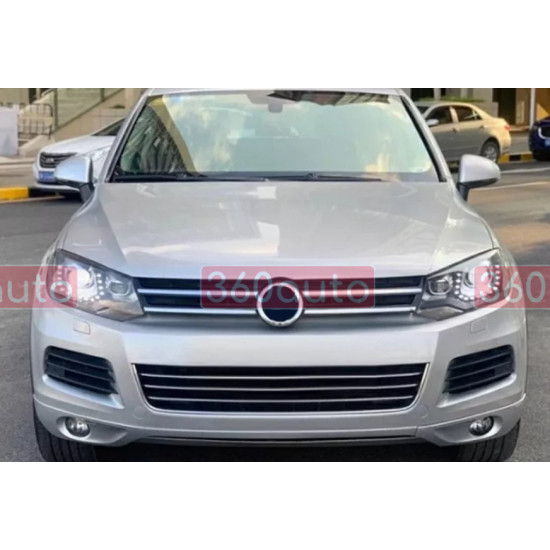 Передние фары на Volkswagen Touareg 2010-2014 Xenon взамен галогена
