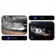 Передние фары на Volkswagen Touareg 2010-2014 Xenon взамен галогена