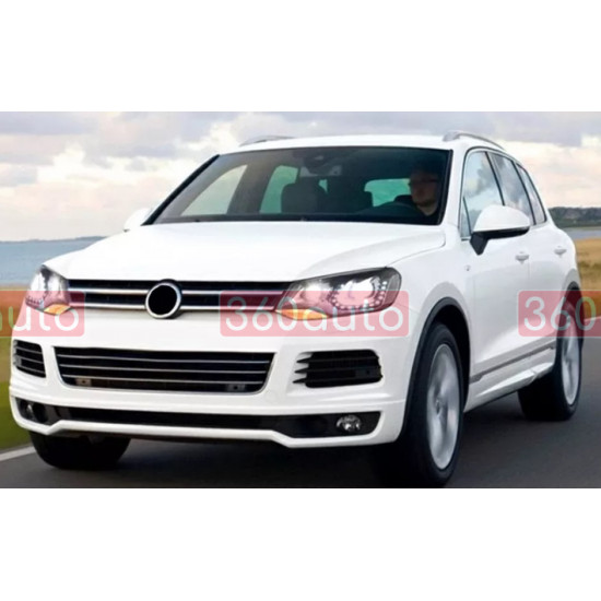 Передние фары на Volkswagen Touareg 2010-2014 Xenon взамен галогена