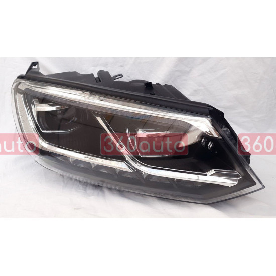 Передние фары на Volkswagen Touareg 2010-2014 TLZ FULL LED 2018 look
