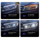 Передние фары на Volkswagen Touareg 2010-2014 TLZ FULL LED 2018 look