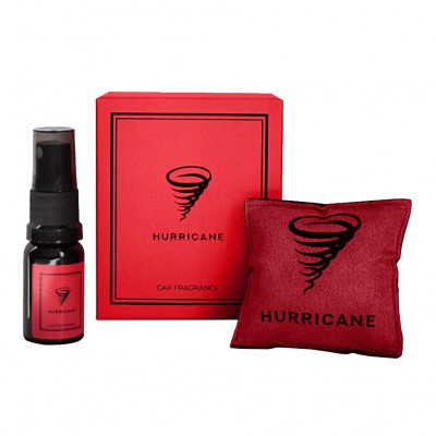 Ароматизатор в авто Hurricane Red (standart) Аромасаше на дефлектор