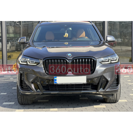 Ноздри Черный глянец на BMW X3 G01 2022-2024 года