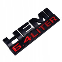 Автологотип шильдик эмблема Hemi 6.4 Liter black 68247898AA