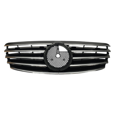 Решетка радиатора CL Black на Mercedes-Benz E-Class W211 2002-2006 года