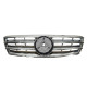 Решетка радиатора CL Chrome на Mercedes-Benz C-Class W203 2000-2007 года