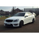 Решетка радиатора SL Flat Black на Mercedes-Benz C-Class W204 2007-2014 года