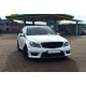 Решетка радиатора SL Flat Black на Mercedes-Benz C-Class W204 2007-2014 года
