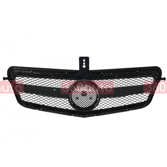 Решетка радиатора SL Silver на Mercedes-Benz E-Class W212 2009-2013 года