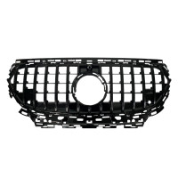 Решетка радиатора (GT Full Black) на Mercedes-Benz E-Class W214 2023-2025 года