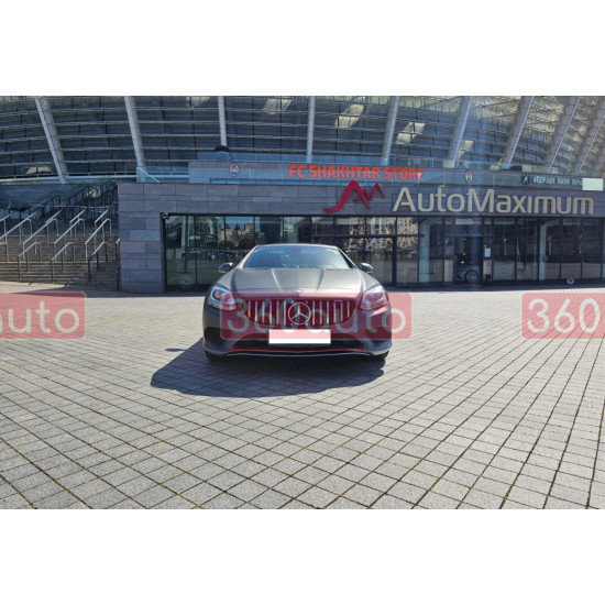 Решетка радиатора (GT Chrome Black) на Mercedes-Benz SLC-Class R172 2016-2020 года