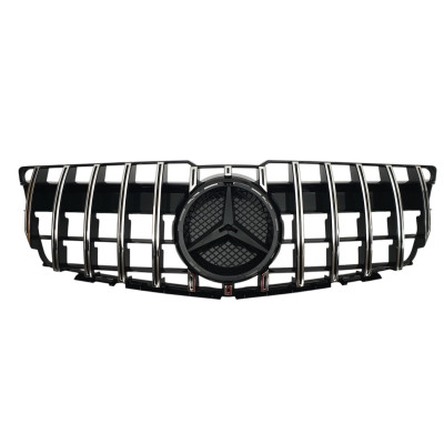 Решетка радиатора (GT Chrome Black) на Mercedes-Benz GLK-Class X204 2008-2012 года