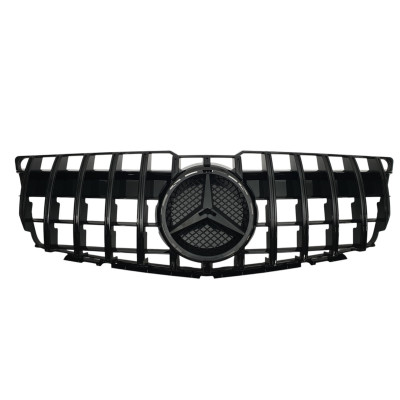 Решетка радиатора (GT Full Black) на Mercedes-Benz GLK-Class X204 2008-2012 года