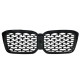 Ноздри ( Diamond All Black ) на BMW X3 G01 2022-2024 года